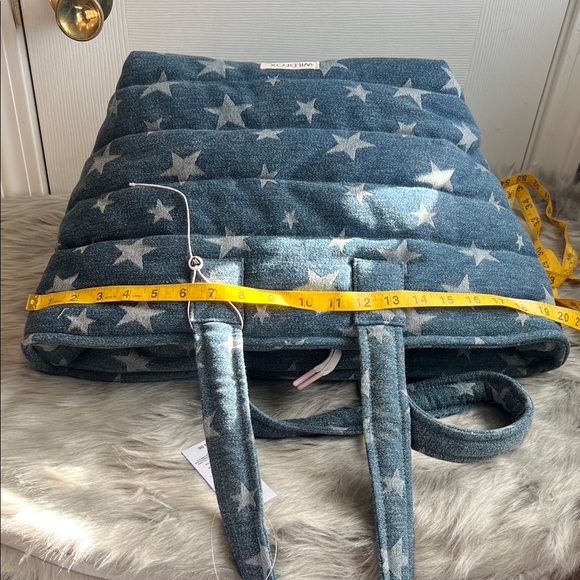 Wildfox Denim Blue Star Tote - Picture 7 of 8